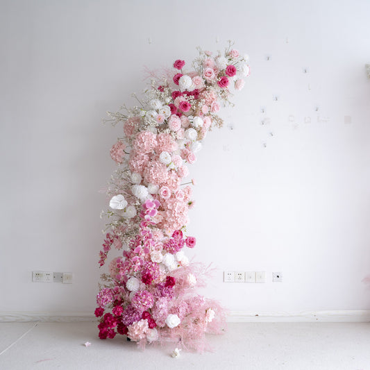Artificial Floral Arch Backdrop for Wedding & Event Decor