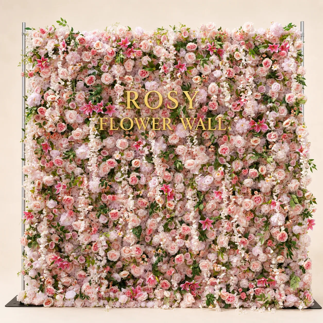 Artificial flower wall product image 3 by Rosy Flower Wall