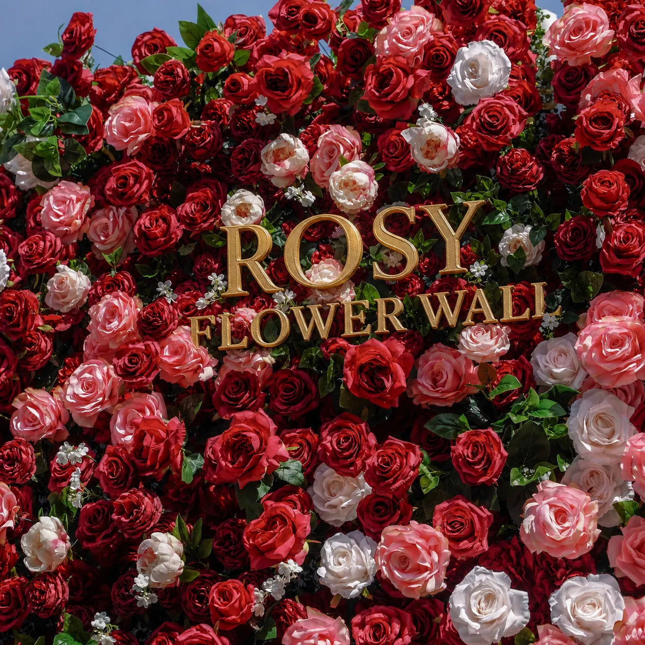 Artificial flower wall product image 2 by Rosy Flower Wall