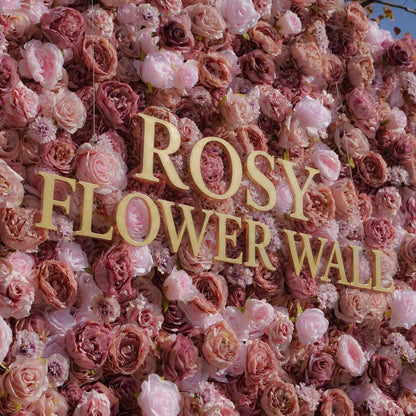 Artificial flower wall product image 2 by Rosy Flower Wall