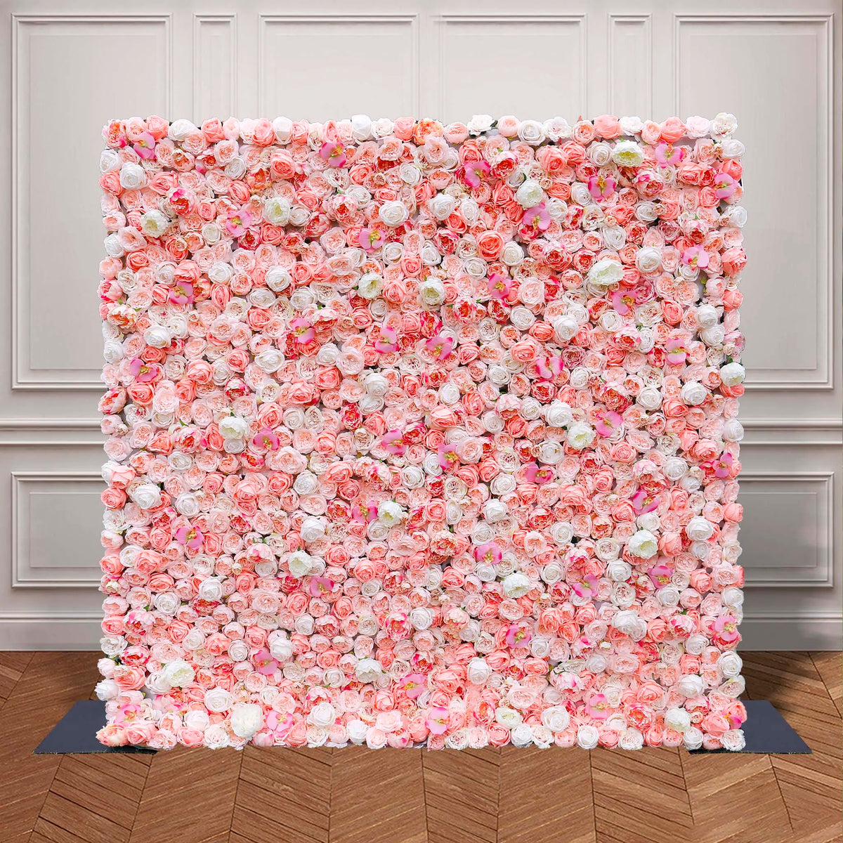 Rosy 3D Pink Blush Peony Wall Flowers Decor