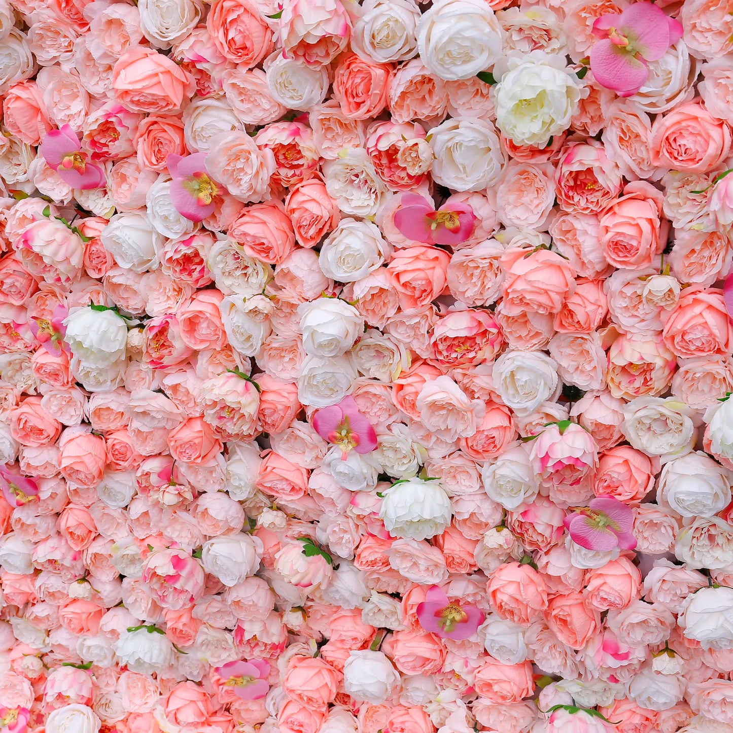 Rosy 3D Pink Blush Peony Wall Flowers Decor