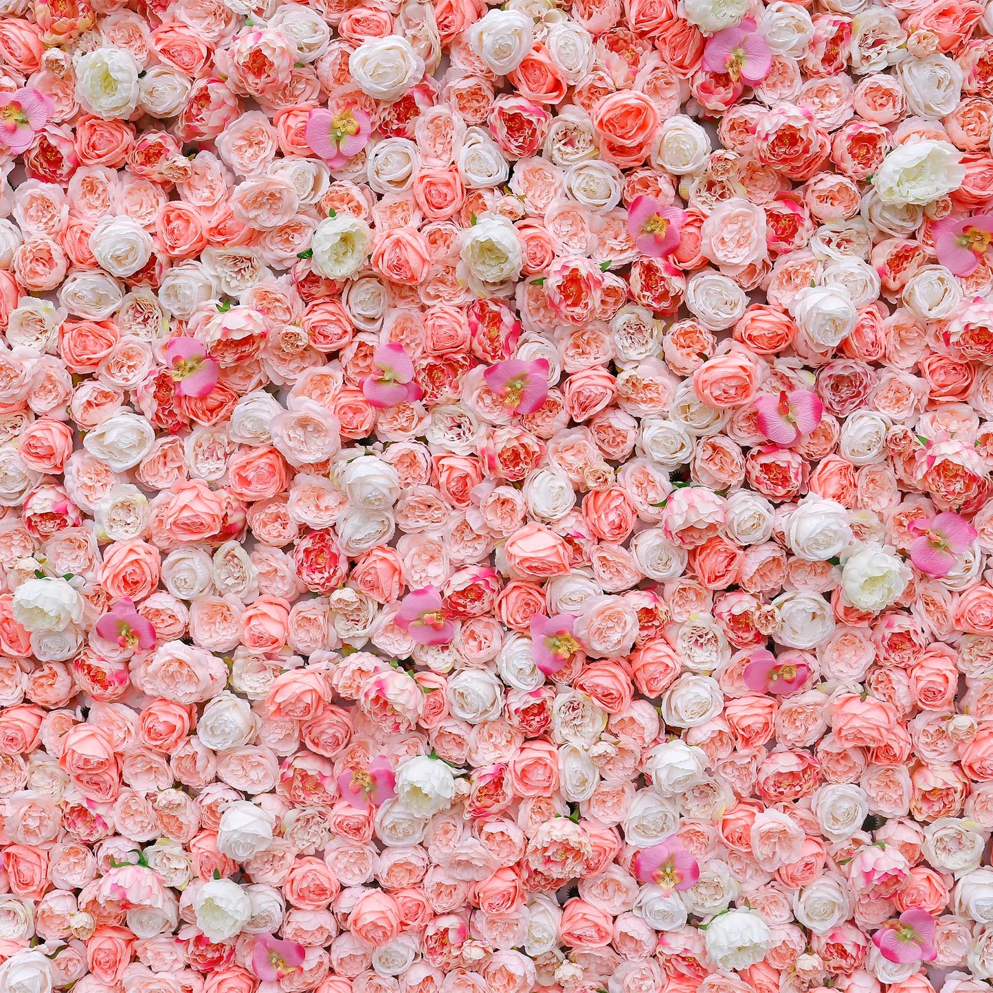 Rosy 3D Pink Blush Peony Wall Flowers Decor