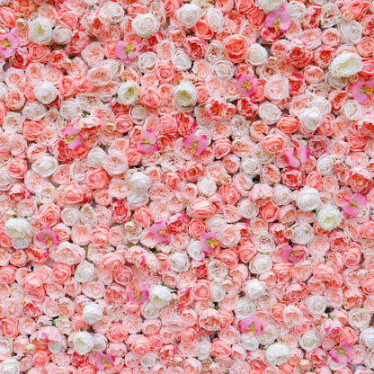 Rosy 3D Pink Blush Peony Wall Flowers Decor