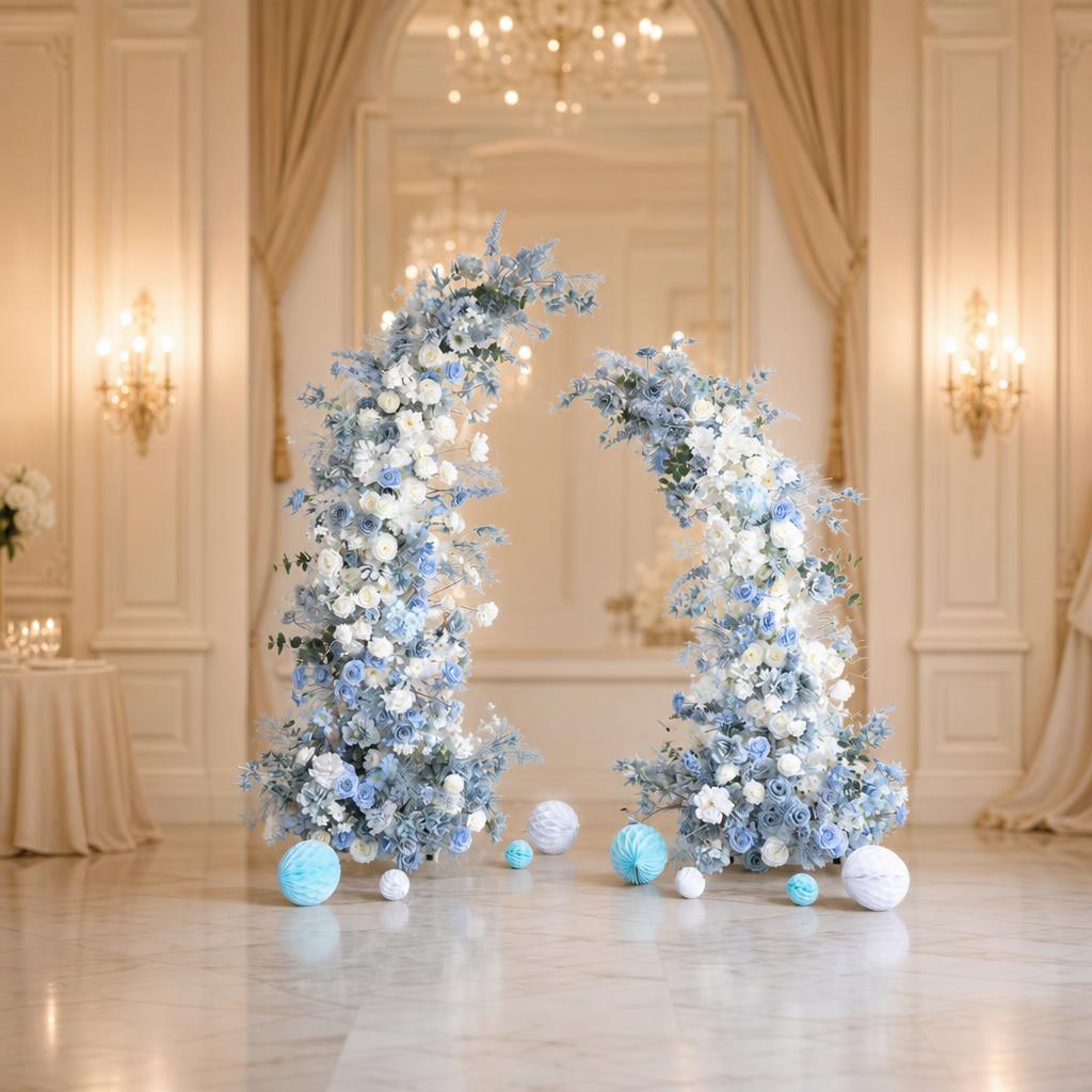 Floral Wedding Arch for Ceremony & Reception – Bridal Backdrop Decoration