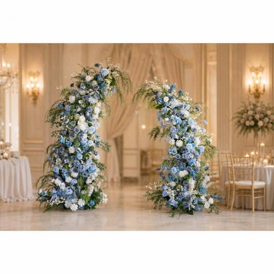 Floral Wedding Arch for Ceremony & Reception – Bridal Backdrop Decoration