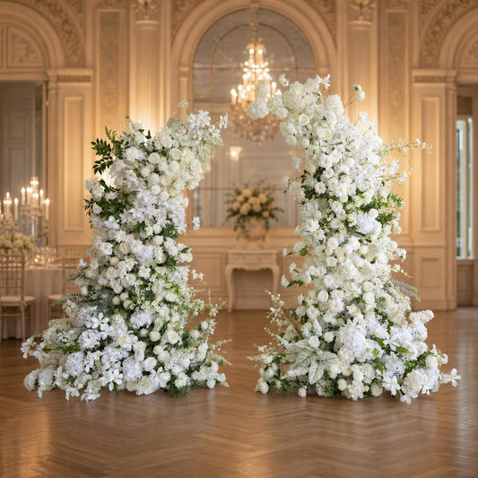 Floral Wedding Arch for Ceremony & Reception – Bridal Backdrop Decoration