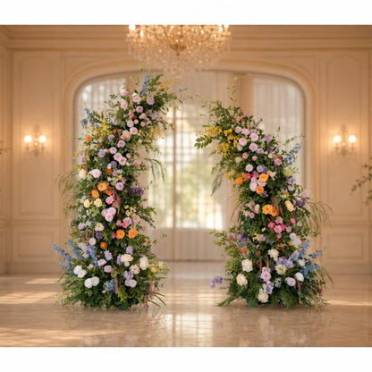 Floral Wedding Arch for Ceremony & Reception – Bridal Backdrop Decoration
