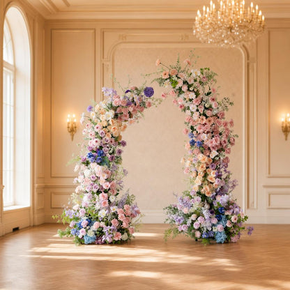 Floral Wedding Arch for Ceremony & Reception – Bridal Backdrop Decoration