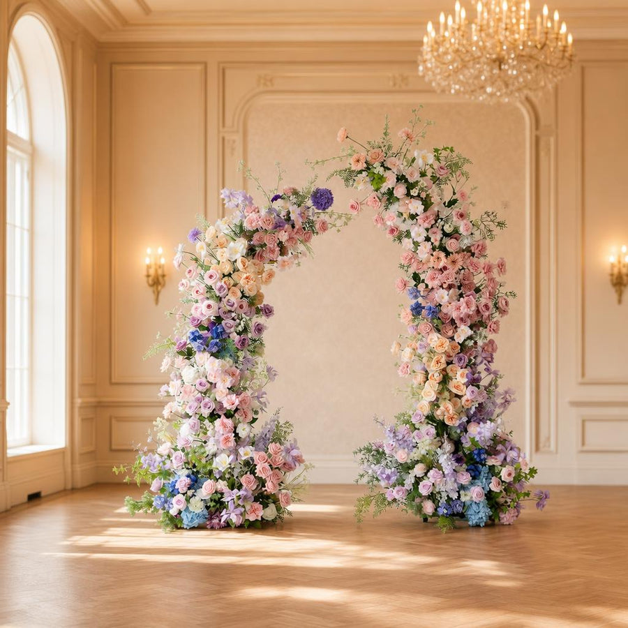 Floral Wedding Arch for Ceremony & Reception – Bridal Backdrop Decoration