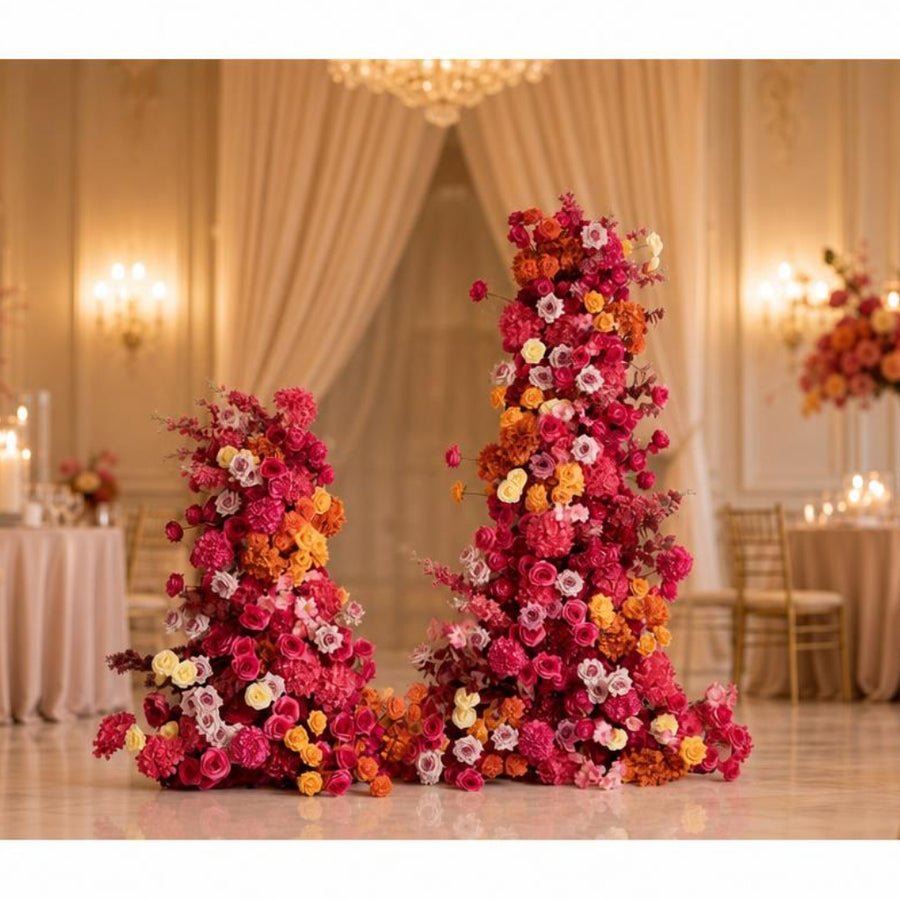 Floral Wedding Arch for Ceremony & Reception – Bridal Backdrop Decoration