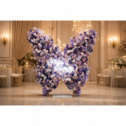 Premium Wedding Floral Arch Decor for Ceremony & Reception – Bridal Backdrop Decoration, 6.9×7.1 ft