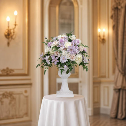 Pastel Mix Floral Centerpiece – Wedding Table Decor