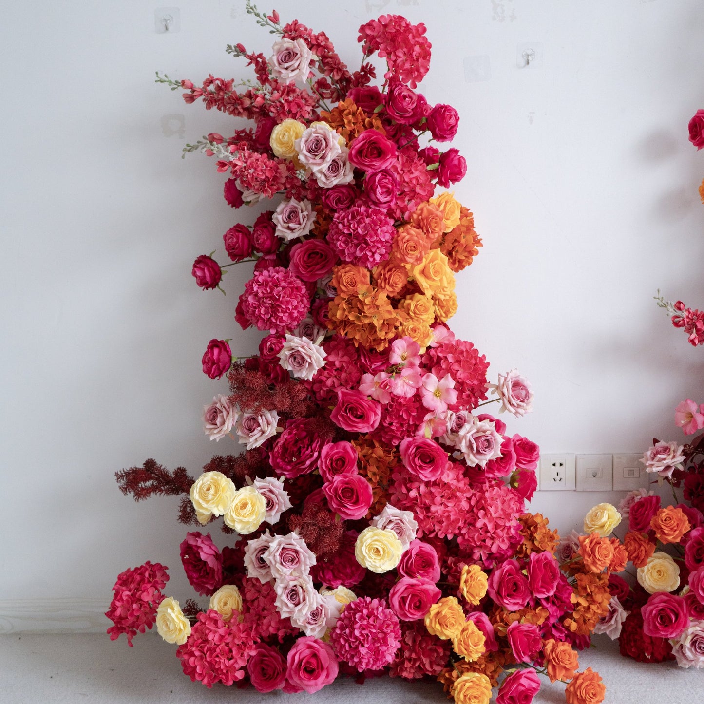 Floral Wedding Arch for Ceremony & Reception – Bridal Backdrop Decoration