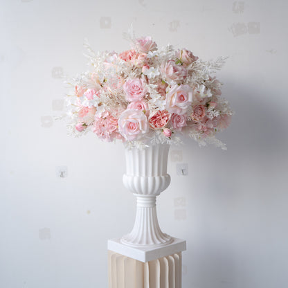 Light Pink Floral Centerpiece – Wedding Table Decor