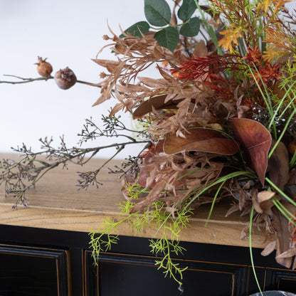 Orange Floral Table Arrangement – Wedding Table Decor