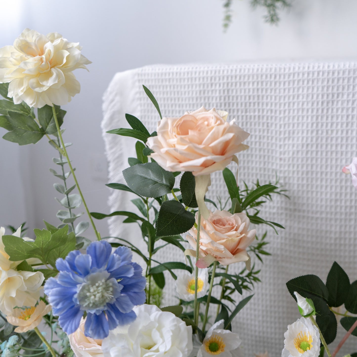 Pink Floral Row – Wedding Aisle Decor