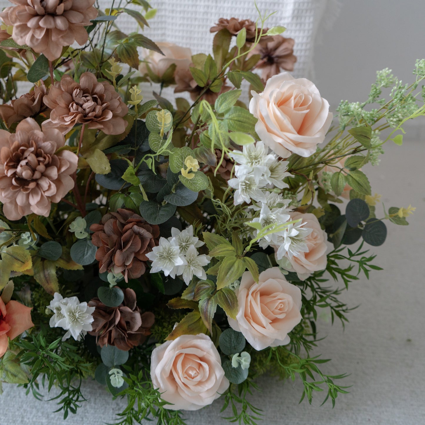 autumn Floral Row – Wedding Aisle Decor