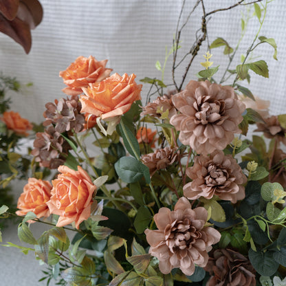 autumn Floral Row – Wedding Aisle Decor
