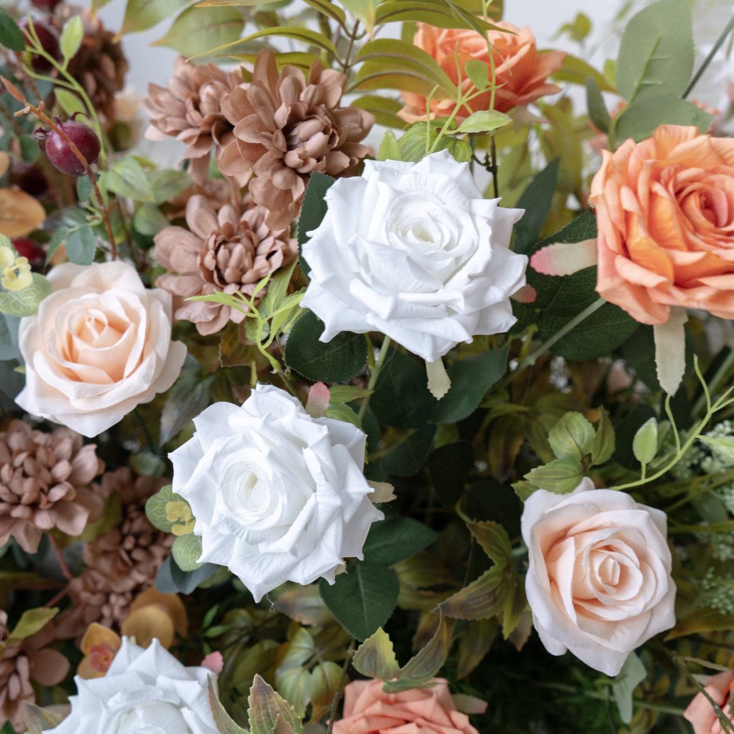 Champagne Floral Row – Wedding Aisle Decor