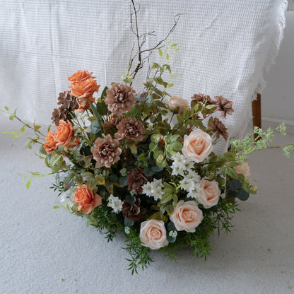 autumn Floral Row – Wedding Aisle Decor
