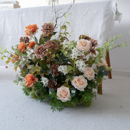 autumn Floral Row – Wedding Aisle Decor