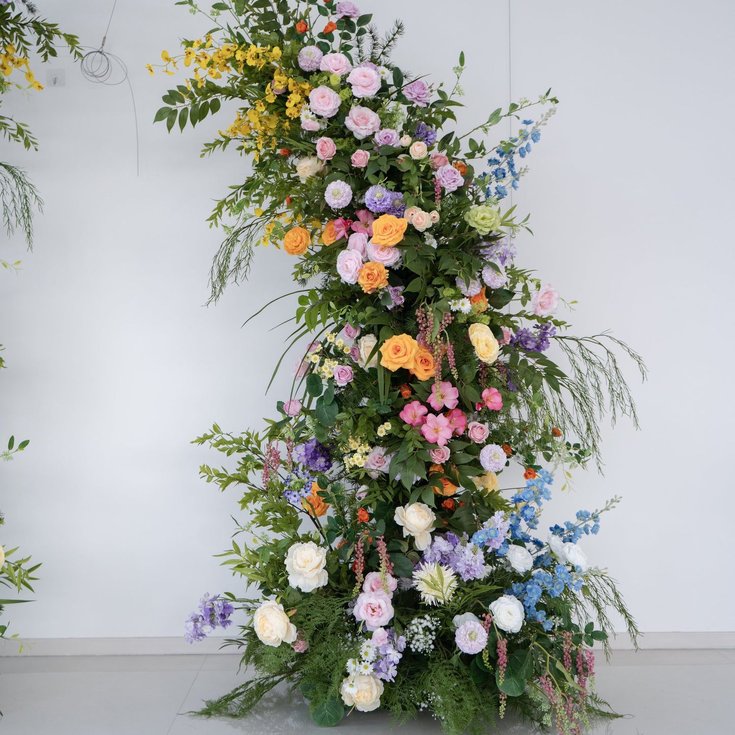 Floral Wedding Arch for Ceremony & Reception – Bridal Backdrop Decoration