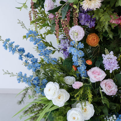 Floral Wedding Arch for Ceremony & Reception – Bridal Backdrop Decoration