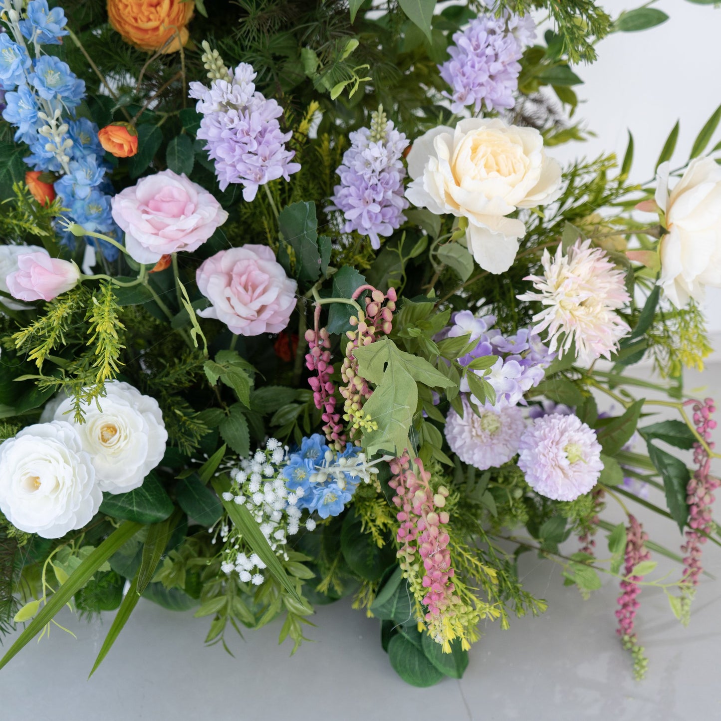 Floral Wedding Arch for Ceremony & Reception – Bridal Backdrop Decoration