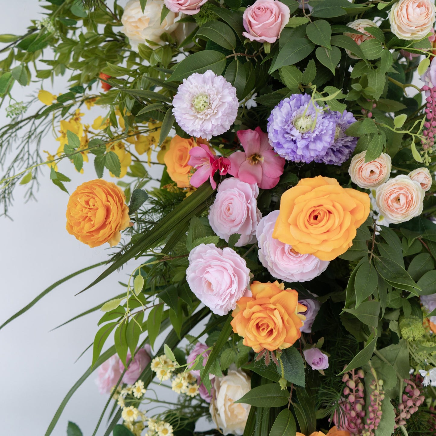 Floral Wedding Arch for Ceremony & Reception – Bridal Backdrop Decoration
