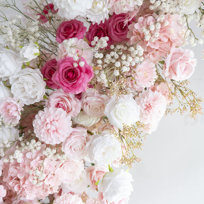 Floral Wedding Arch for Ceremony & Reception – Bridal Backdrop Decoration