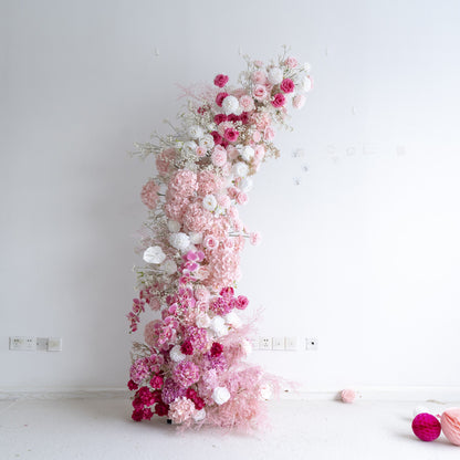 Floral Wedding Arch for Ceremony & Reception – Bridal Backdrop Decoration