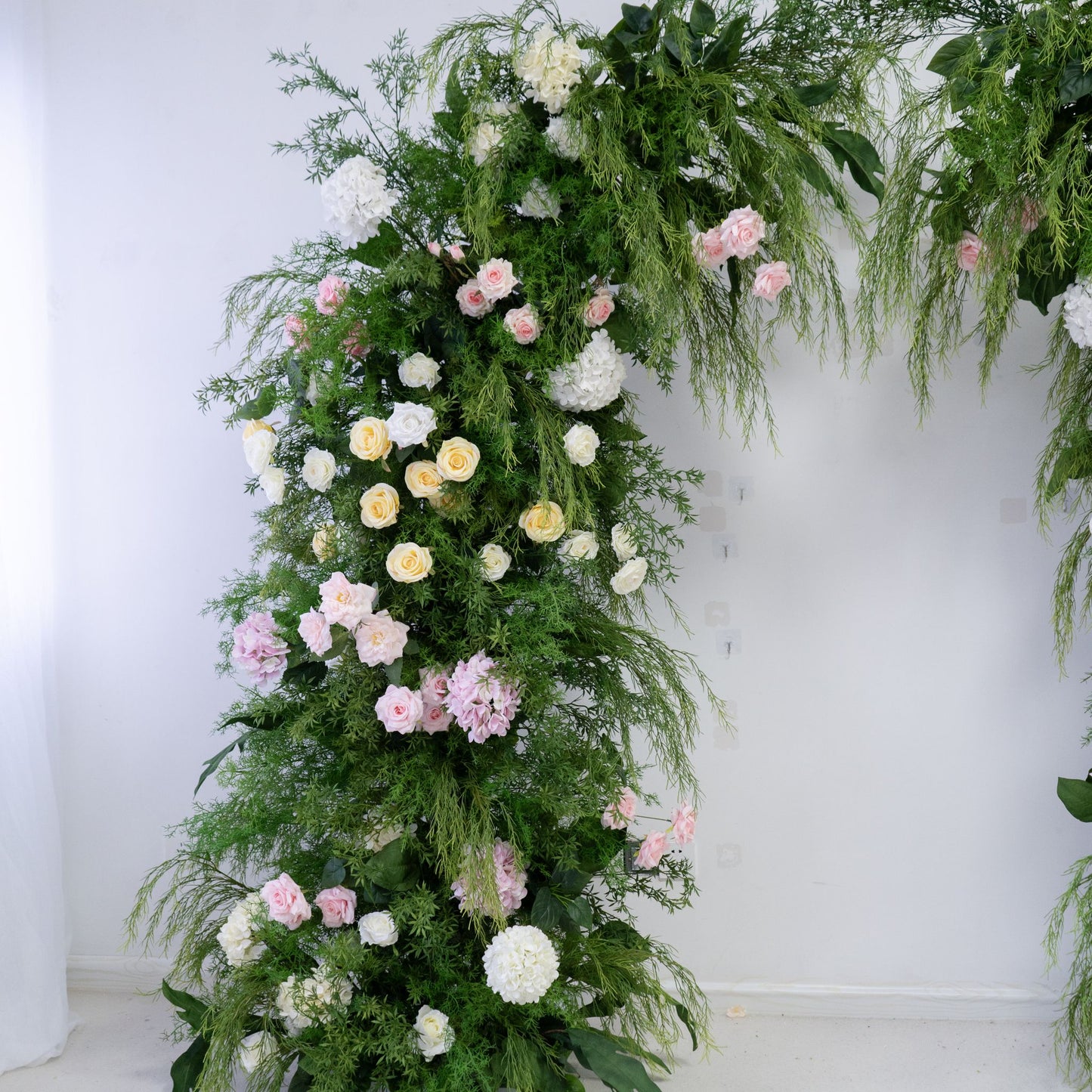 Floral Wedding Arch for Ceremony & Reception – Bridal Backdrop Decoration