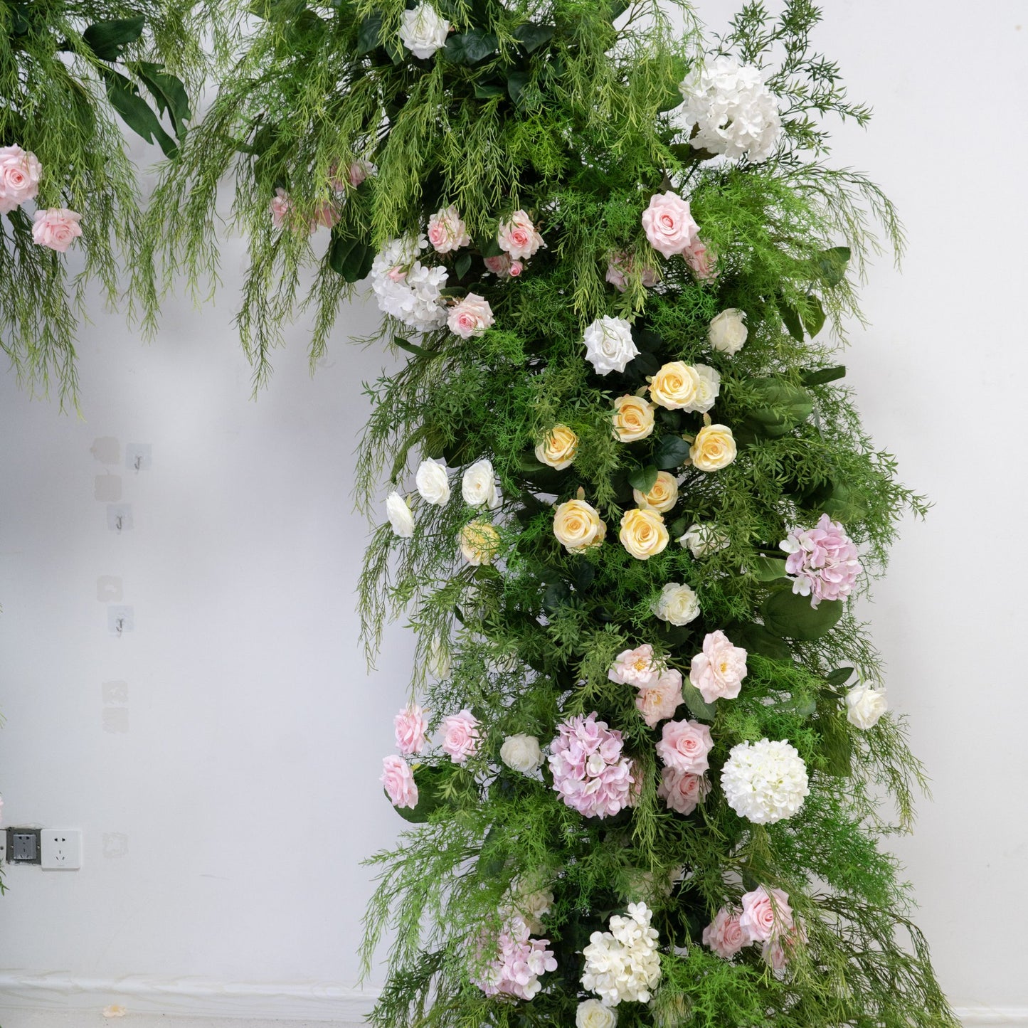 Floral Wedding Arch for Ceremony & Reception – Bridal Backdrop Decoration