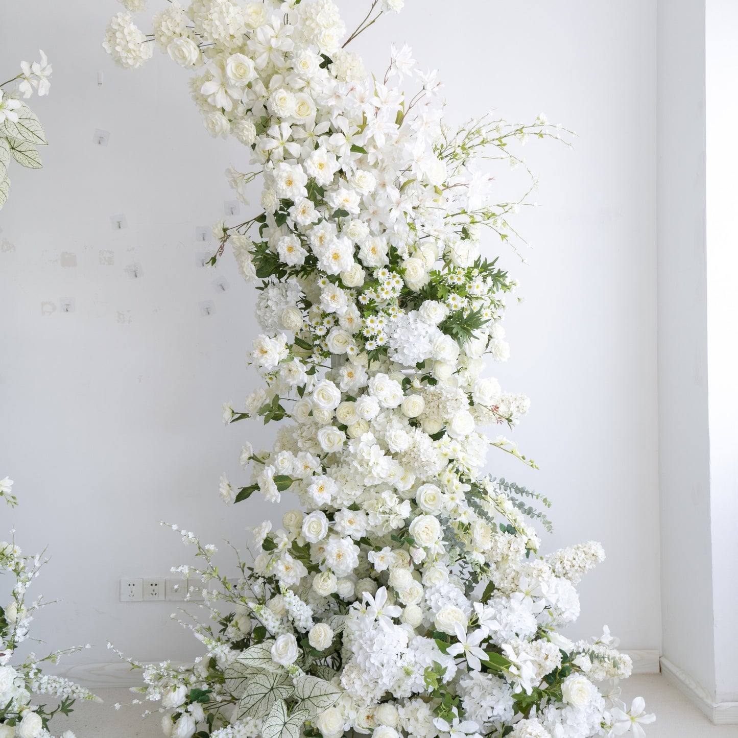 Floral Wedding Arch for Ceremony & Reception – Bridal Backdrop Decoration
