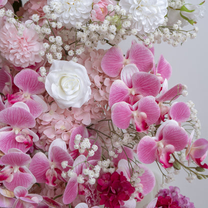 Artificial Floral Arch Backdrop for Wedding & Event Decor