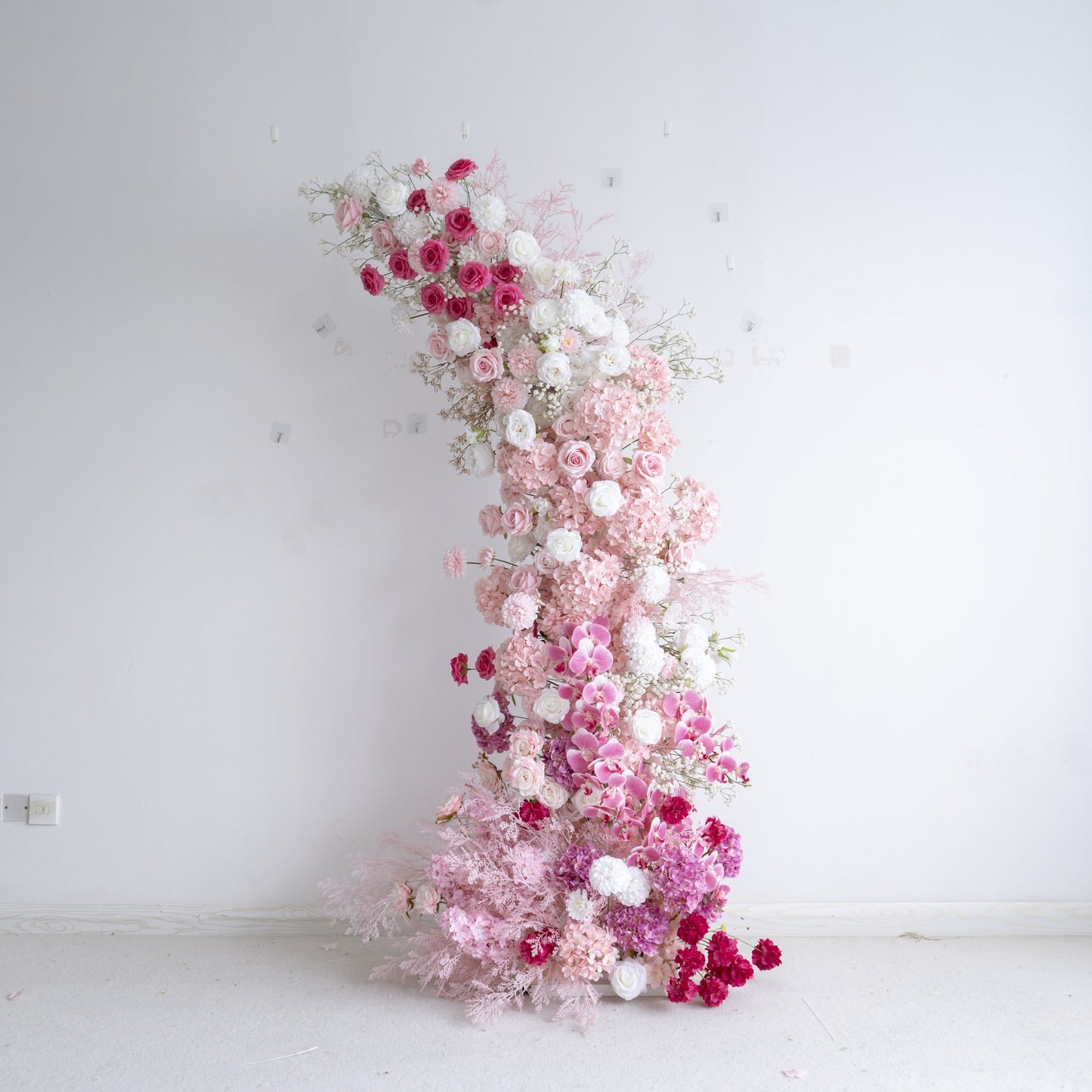 Artificial Floral Arch Backdrop for Wedding & Event Decor