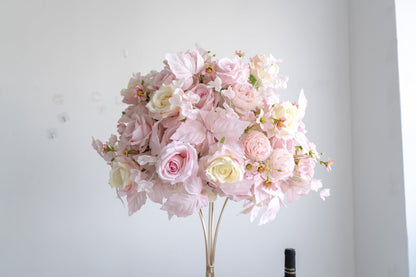 Pink Floral Centerpiece – Wedding Table Decor