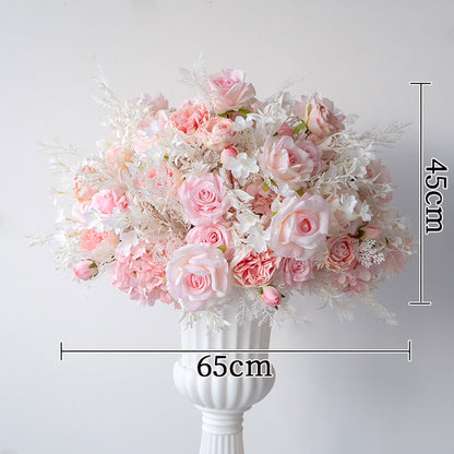 Light Pink Floral Centerpiece – Wedding Table Decor