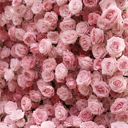 Elegant pink flower backdrop detail