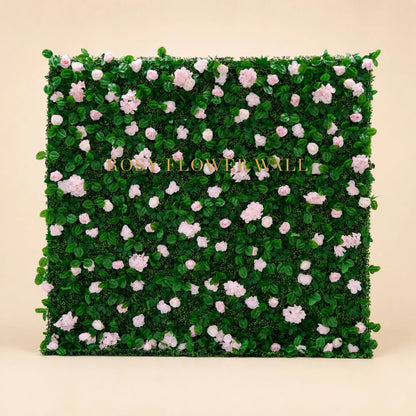 Pink Rose Flower Wall Backdrop – 8 ft × 8 ft