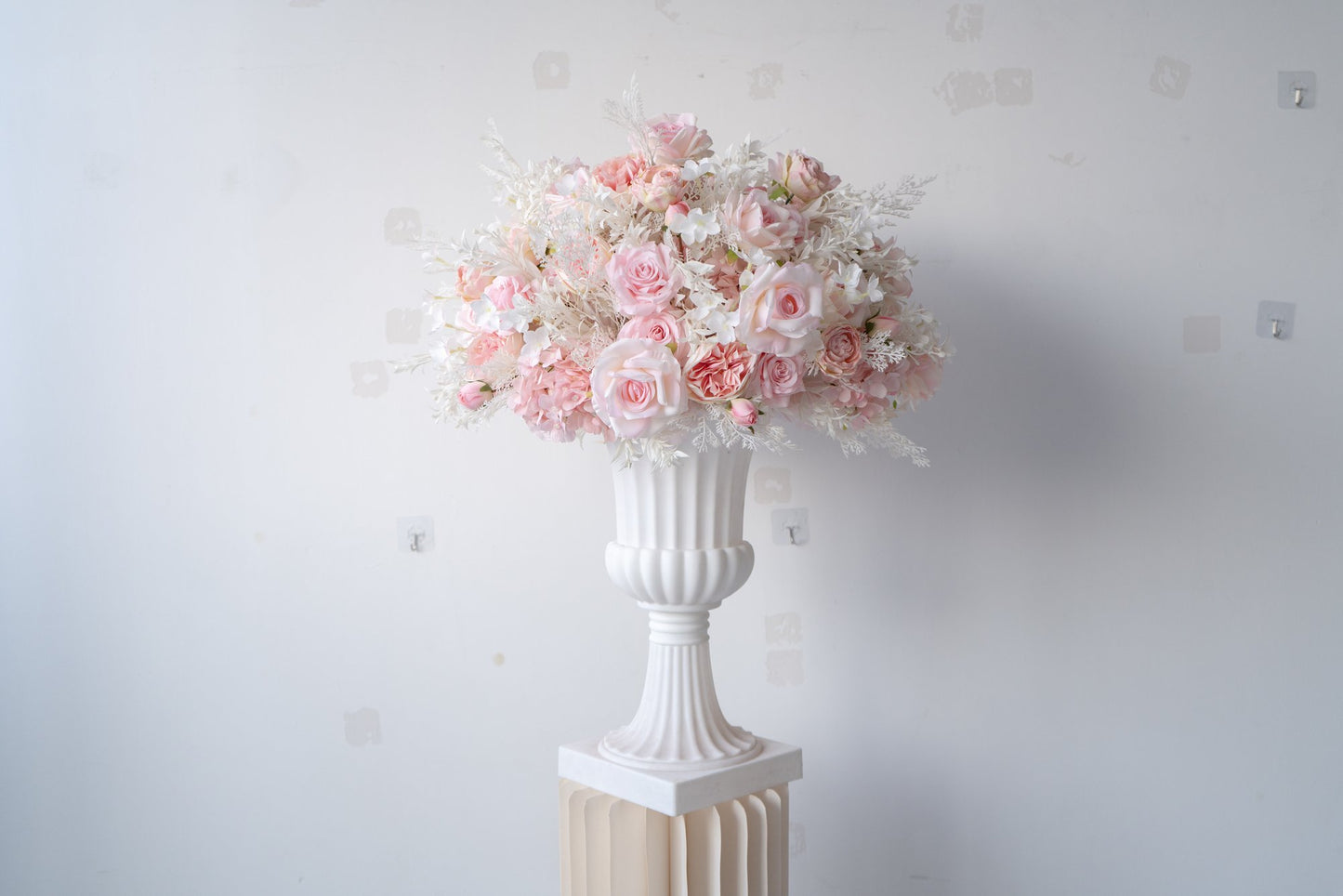 Light Pink Floral Centerpiece – Wedding Table Decor