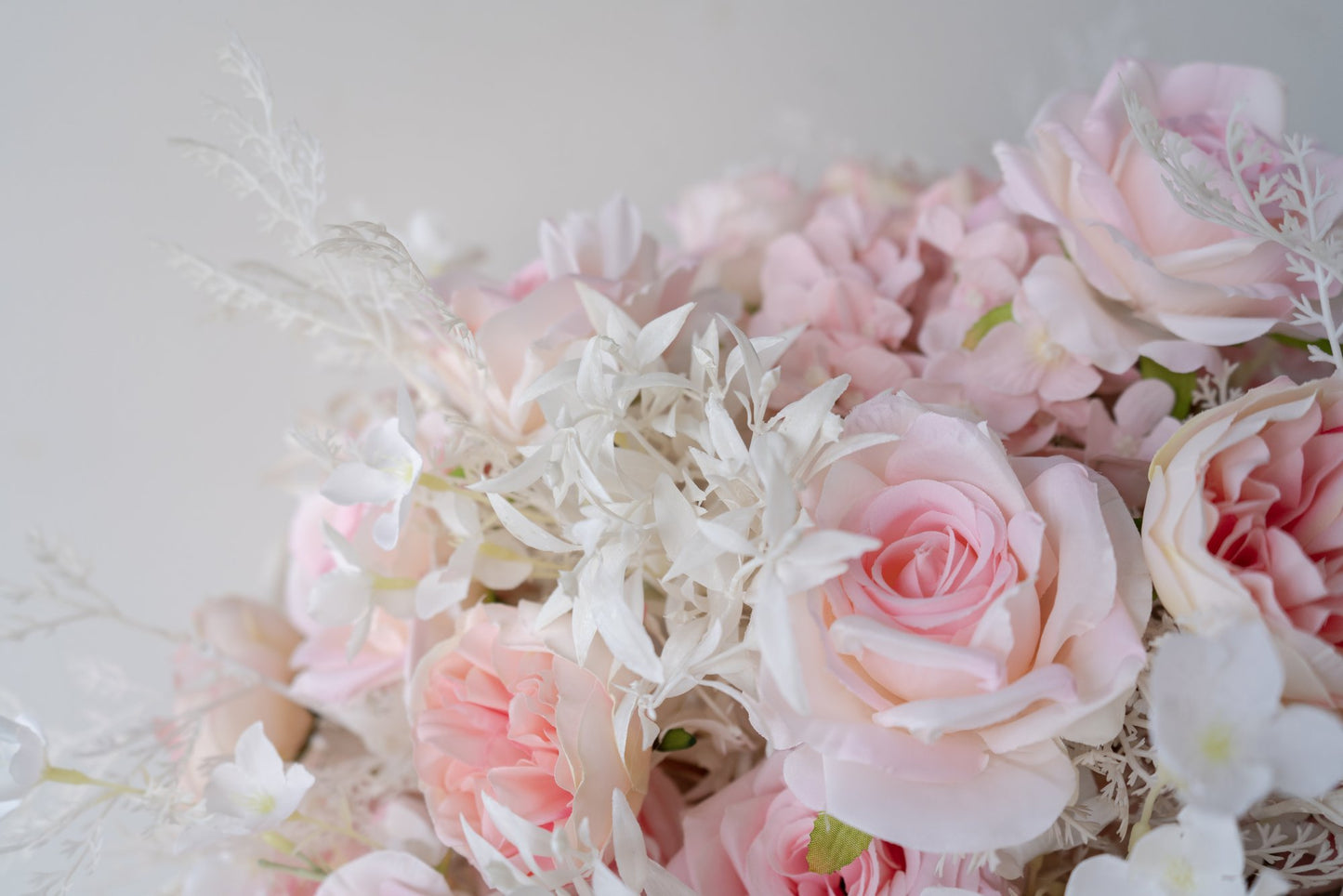 Light Pink Floral Centerpiece – Wedding Table Decor