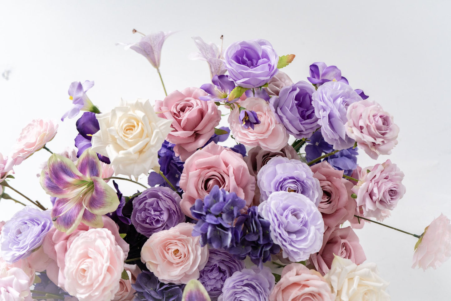 Premium Wedding Floral Arch Decor for Ceremony & Reception – Bridal Backdrop Decoration, 6.9×7.1 ft