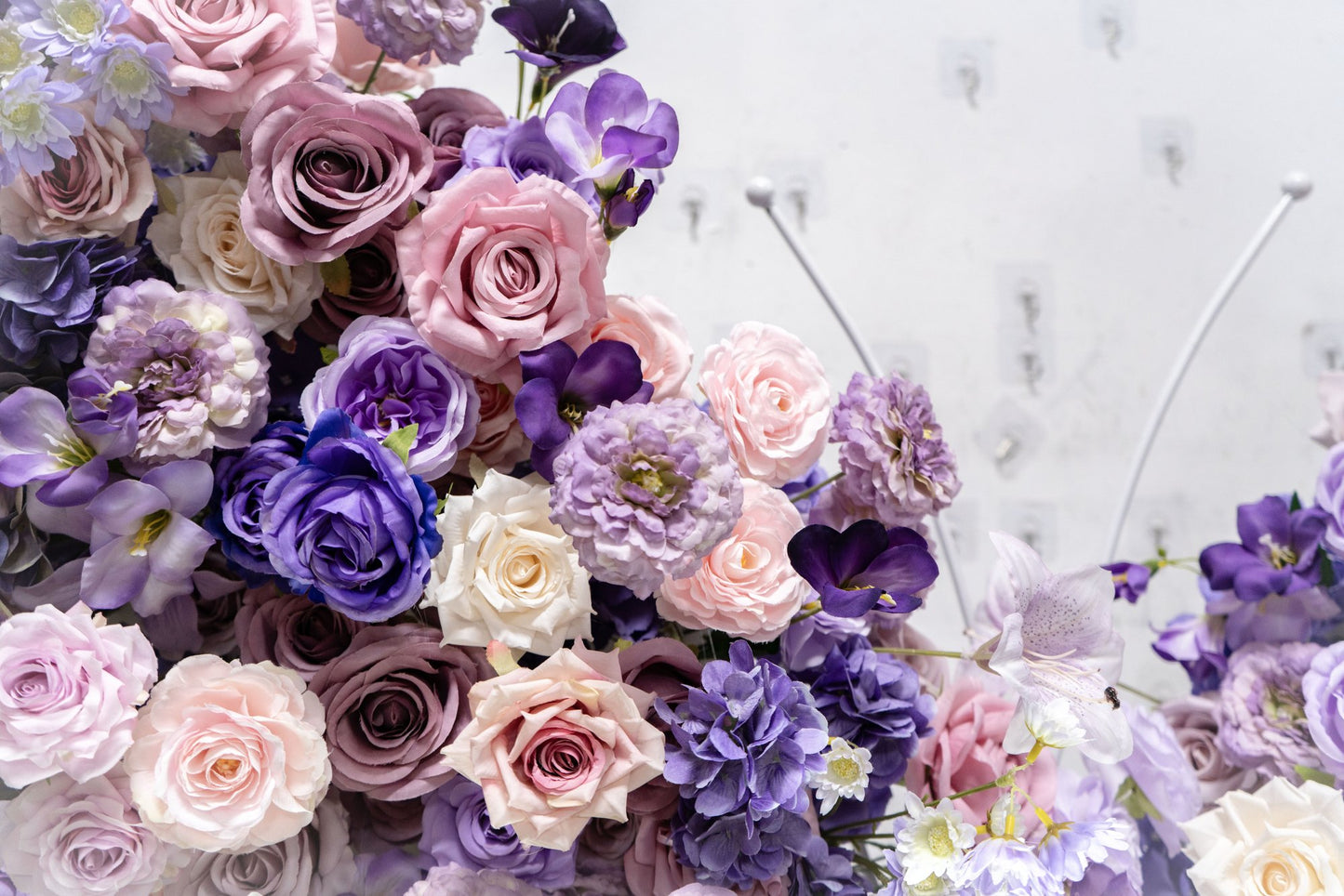 Premium Wedding Floral Arch Decor for Ceremony & Reception – Bridal Backdrop Decoration, 6.9×7.1 ft