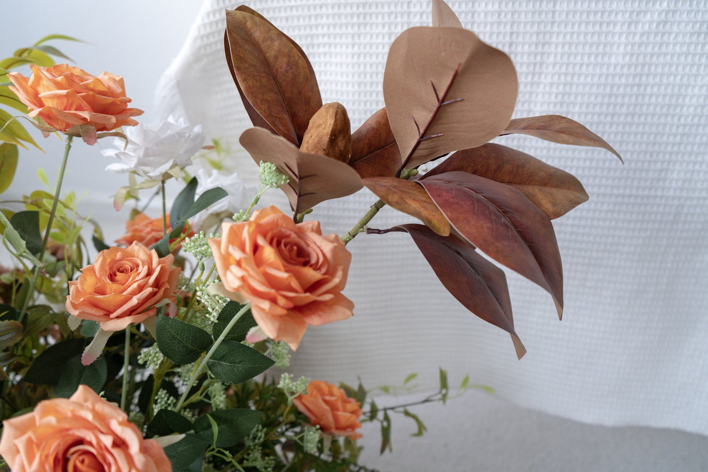 Champagne Floral Row – Wedding Aisle Decor