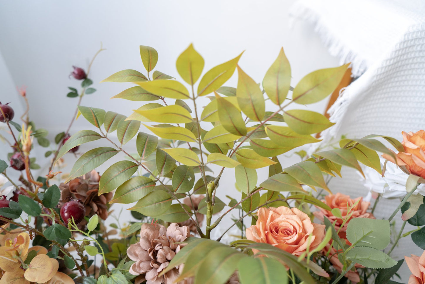 Champagne Floral Row – Wedding Aisle Decor