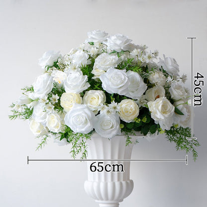 White Floral Centerpiece – Wedding Table Decor