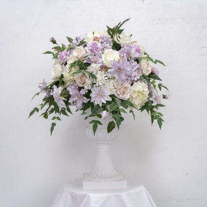 Pastel Mix Floral Centerpiece – Wedding Table Decor