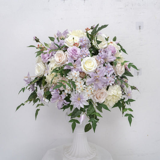 Pastel Mix Floral Centerpiece – Wedding Table Decor